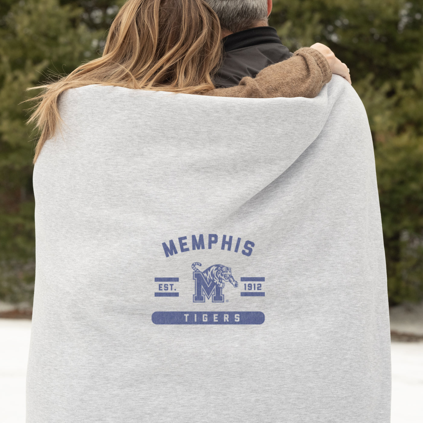 Memphis Oatmeal Sweatshirt Blanket