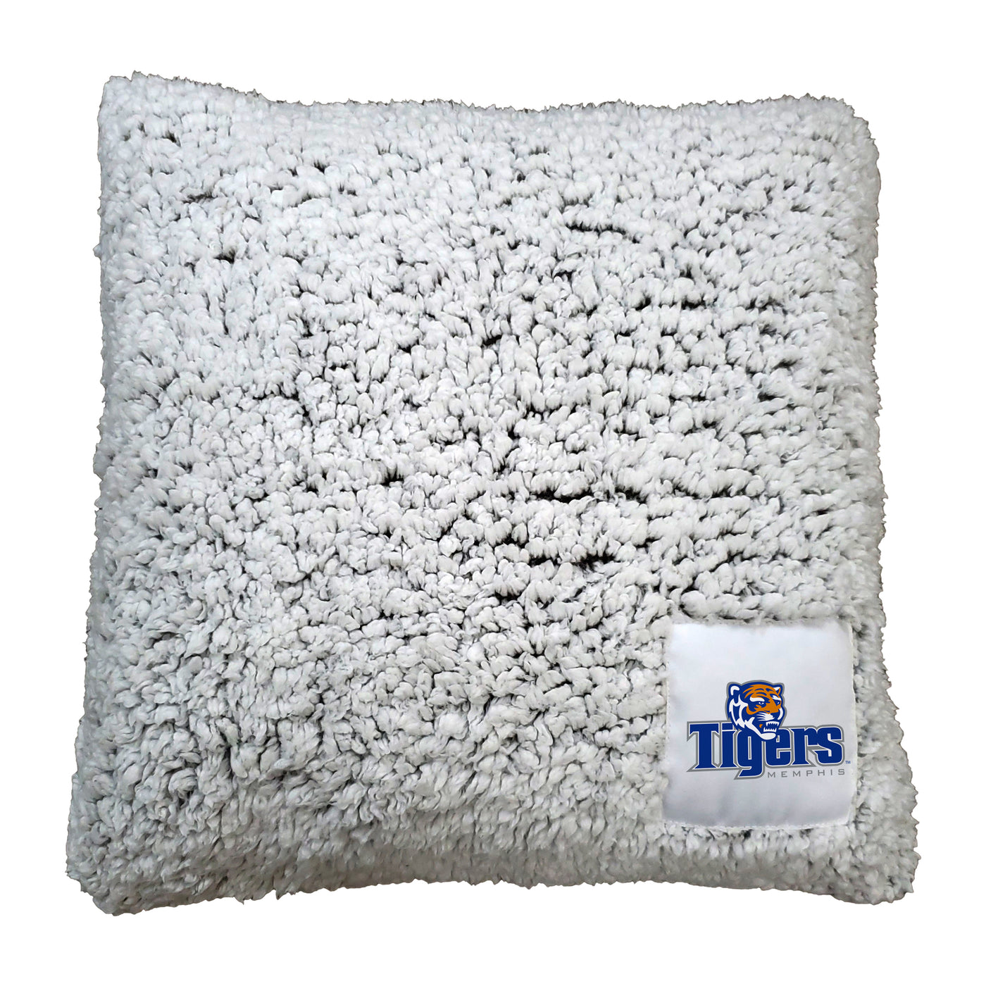 Memphis Campus Colors Frosty Throw Pillow