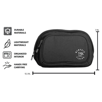Memphis Everyday Black Belt Bag