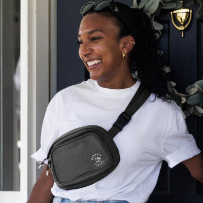 Memphis Everyday Black Belt Bag