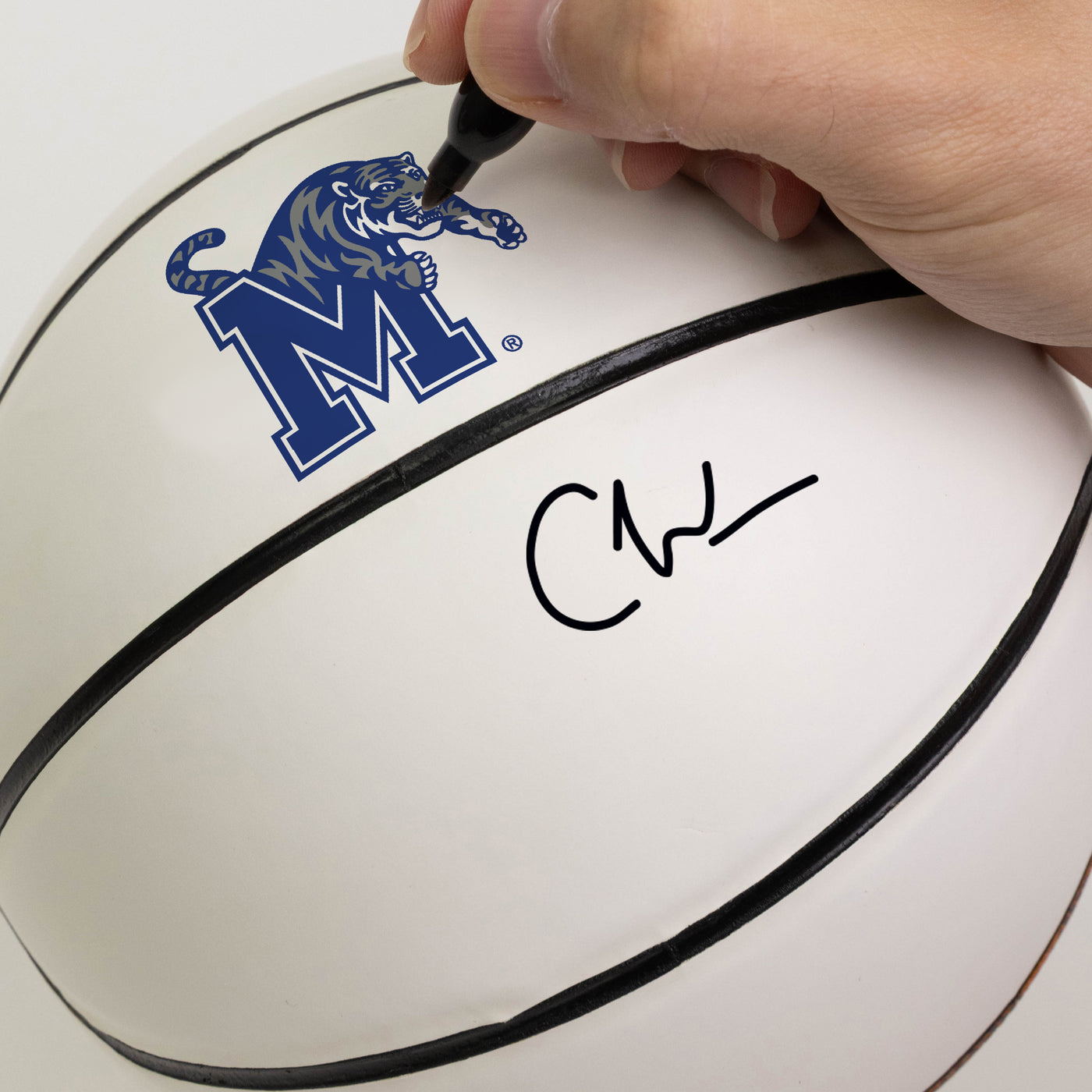 Memphis Mini Size Autograph Basketball
