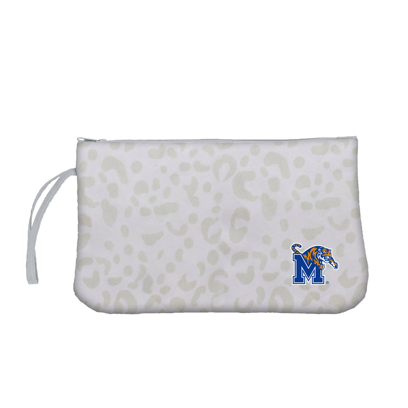 Memphis Leopard Print Wristlet