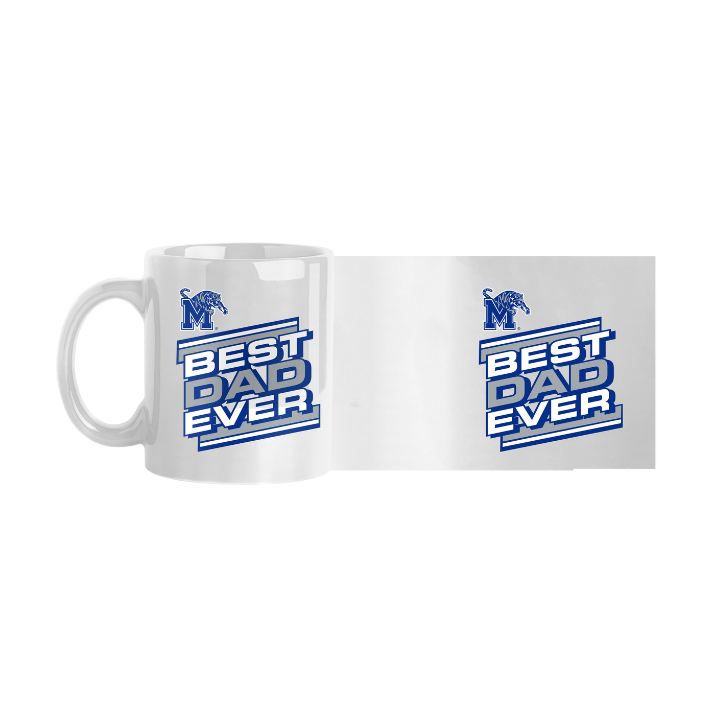 Memphis 11oz Best Dad Ever Sublimated Mug