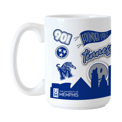 Memphis 15oz Native Sublimated Mug