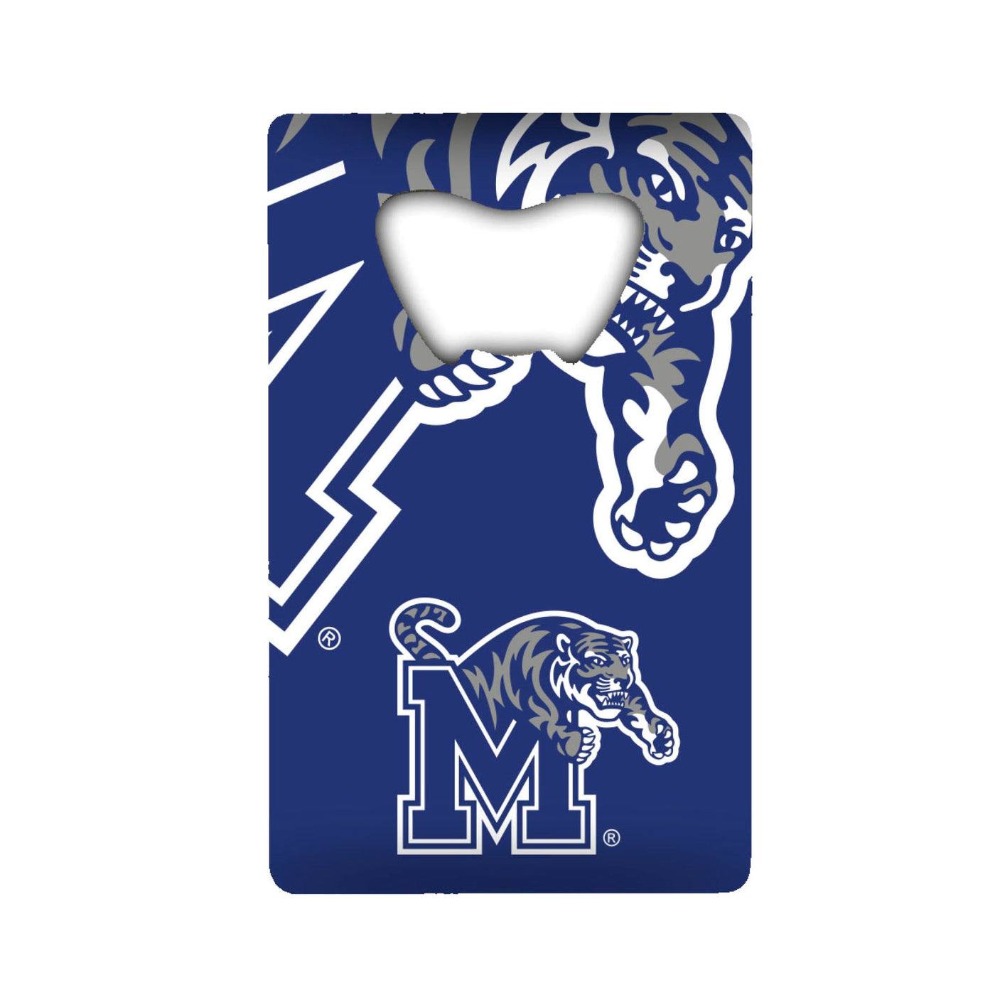 University of Memphis Credit Card Bottle Opener