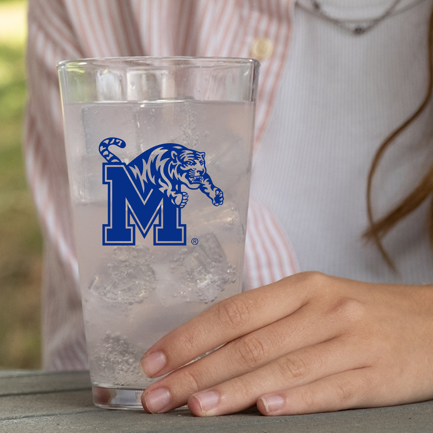 Memphis 16oz Gameday Pint Glass