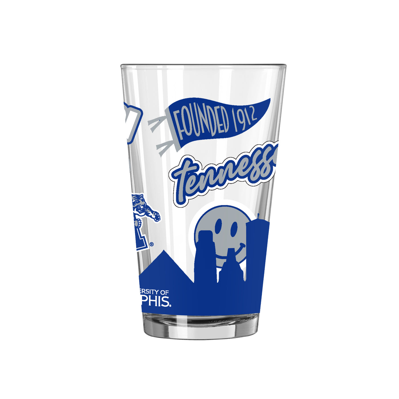 Memphis 16oz Native Pint Glass