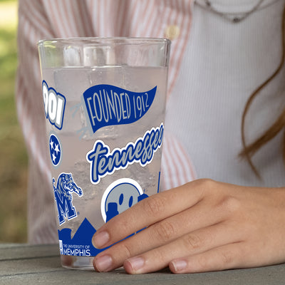 Memphis 16oz Native Pint Glass