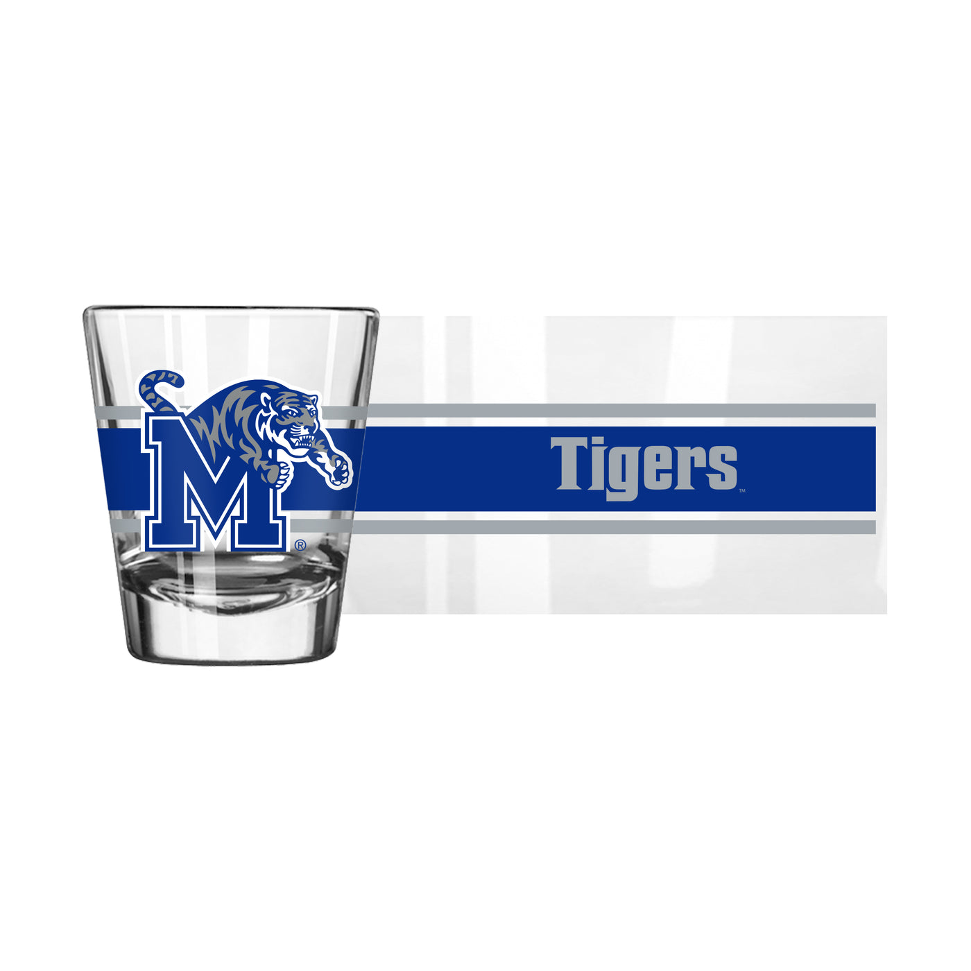 Memphis 2oz Stripe Shot Glass