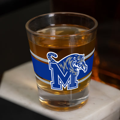 Memphis 2oz Stripe Shot Glass