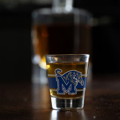 Memphis 2oz Stripe Shot Glass