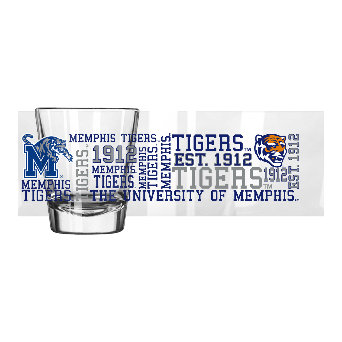 Memphis 2oz Spirit Shot Glass