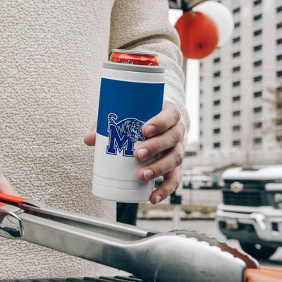 Memphis 12oz Colorblock Slim Can Coolie