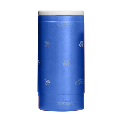 Memphis 12oz Step And Repeat Powdercoat SlimCan Coolie