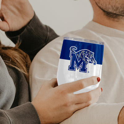 Memphis 16oz Colorblock Stainless Curved Beverage