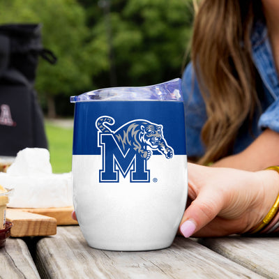 Memphis 16oz Colorblock Stainless Curved Beverage
