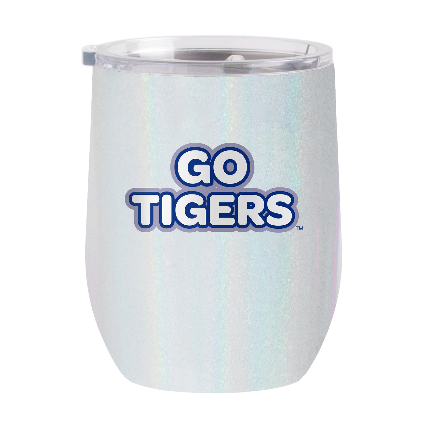 Memphis 16oz Bubble Iridescent Curved Tumbler