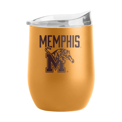 Memphis 16oz Huddle Powder Coat Curved Bev