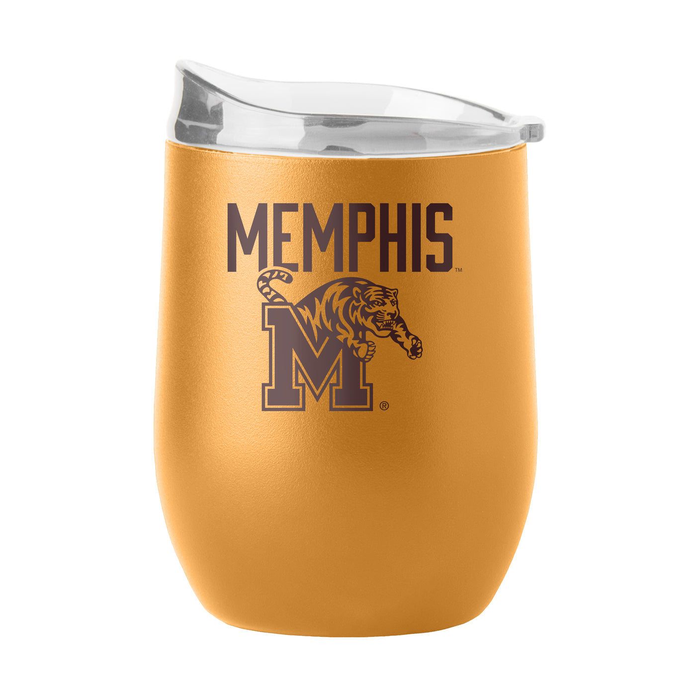 Memphis 16oz Huddle Powder Coat Curved Bev