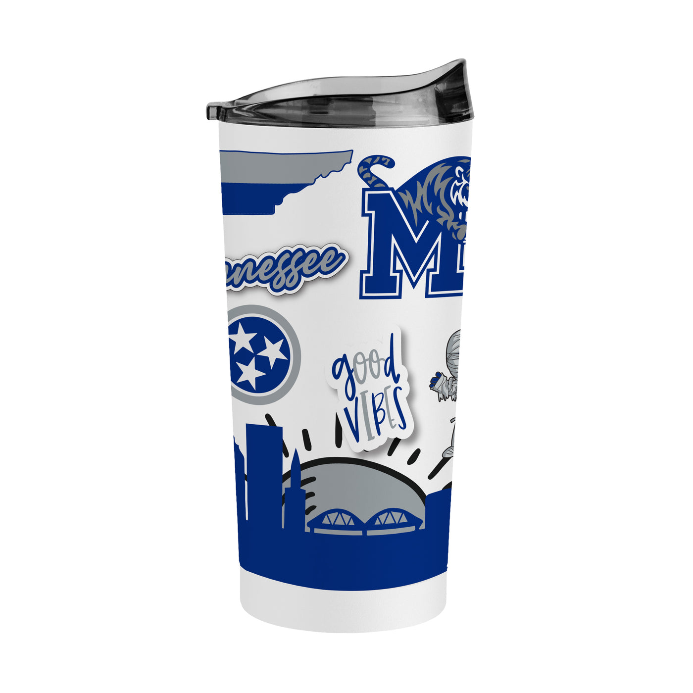 Memphis 20oz Native Powder Coat Tumbler