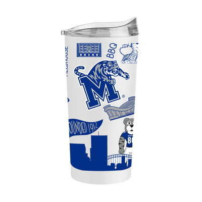 Memphis 20oz Native Powder Coat Tumbler