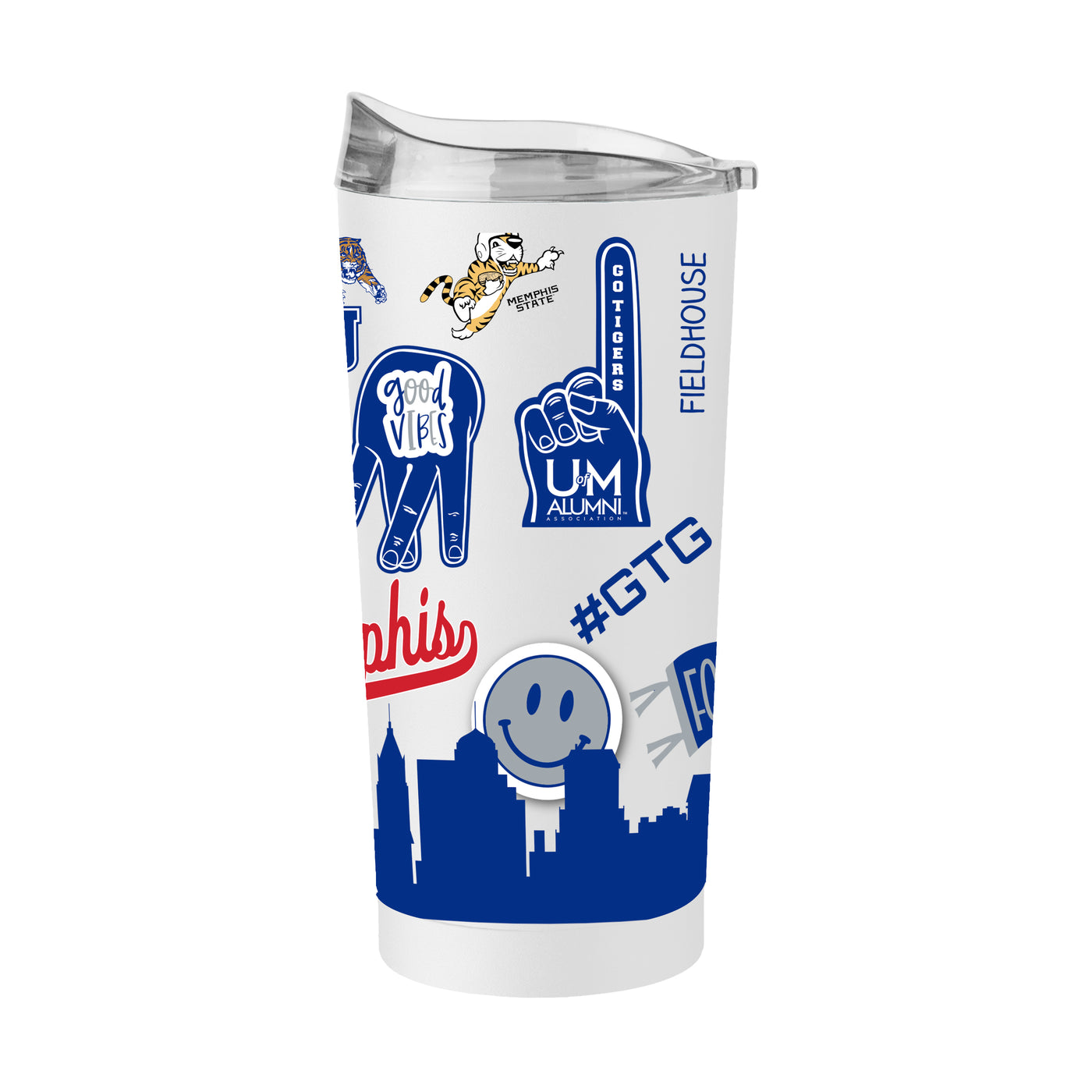 Memphis 20oz Native Powder Coat Tumbler