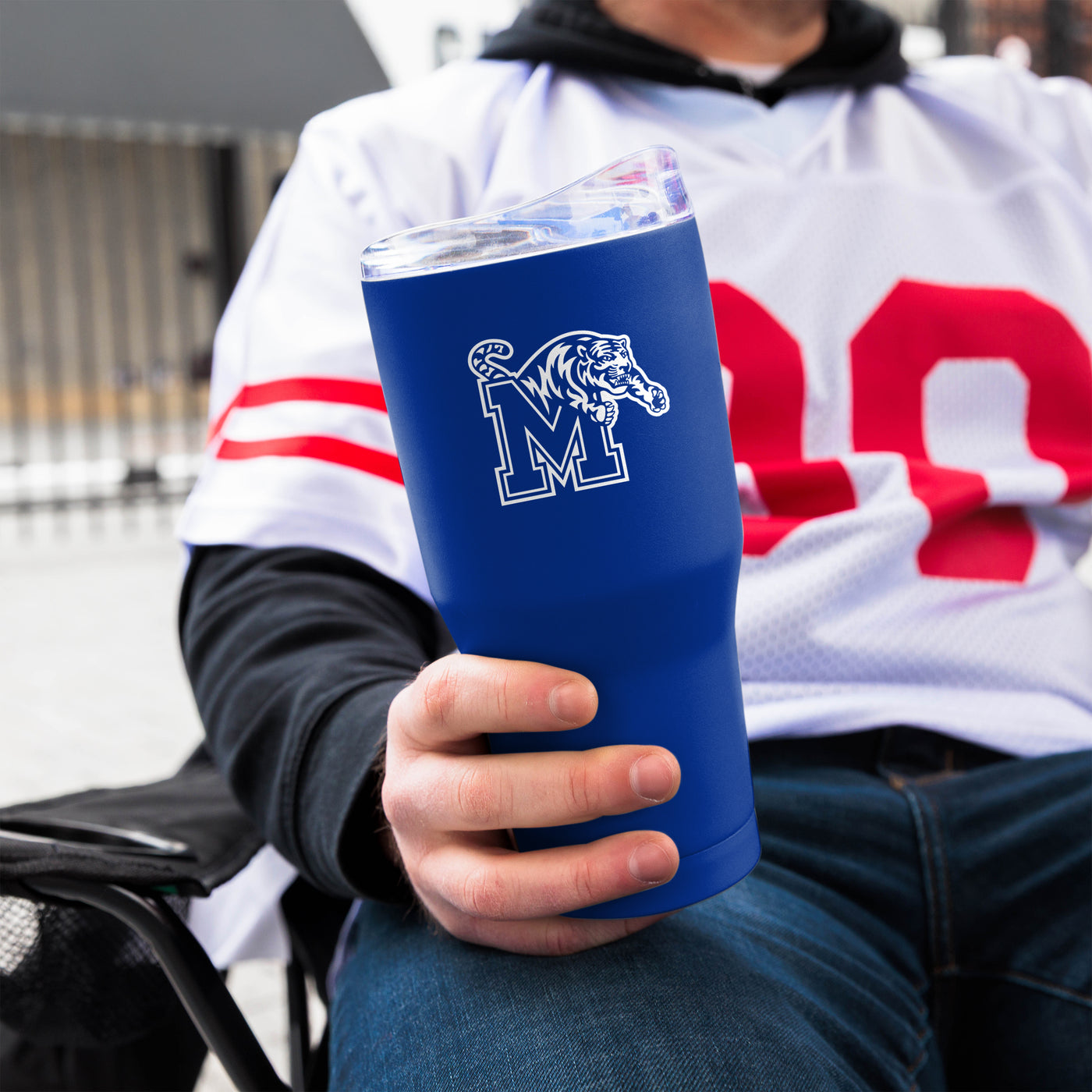 Memphis 30oz Flipside Powder Coat Tumbler