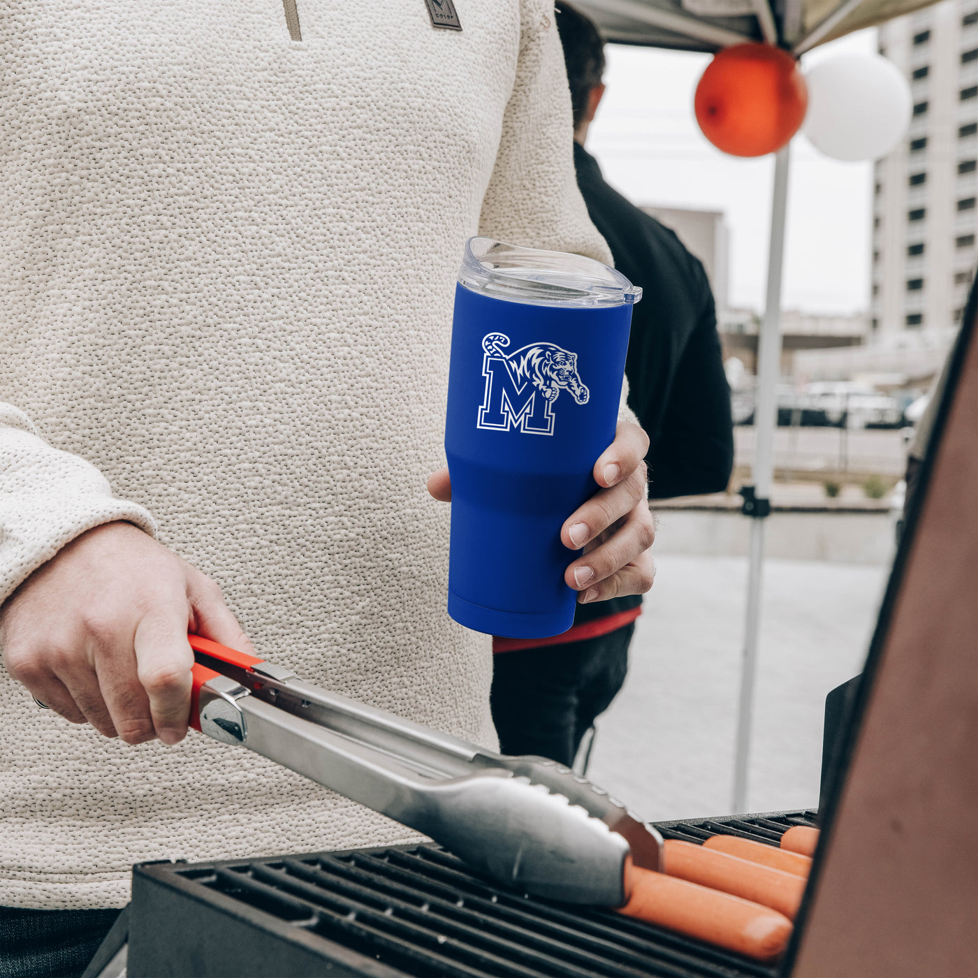 Memphis 30oz Flipside Powder Coat Tumbler