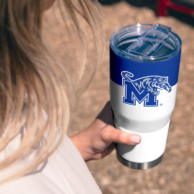 Memphis 30oz Colorblock Stainless Steel Tumbler