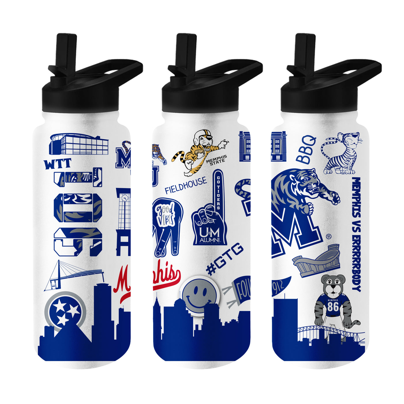 Memphis 34oz Native Quencher Bottle