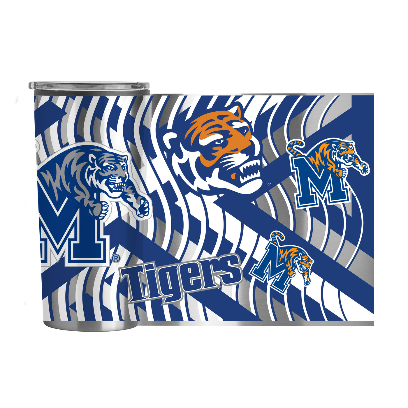 Memphis 20oz Flex Plastic Wall Stainless