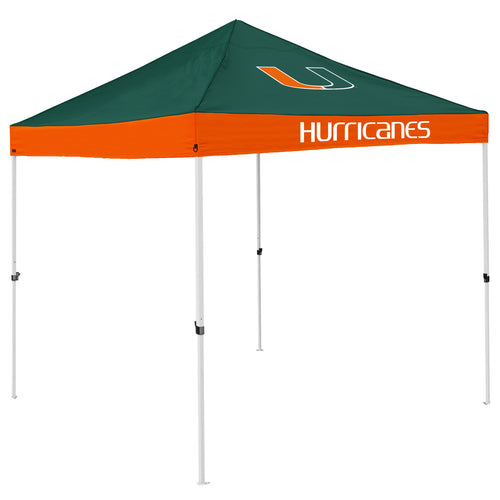 Miami Economy Canopy shelter by Logo Brands featuring a sturdy frame and fabric cover for outdoor shade and protection.