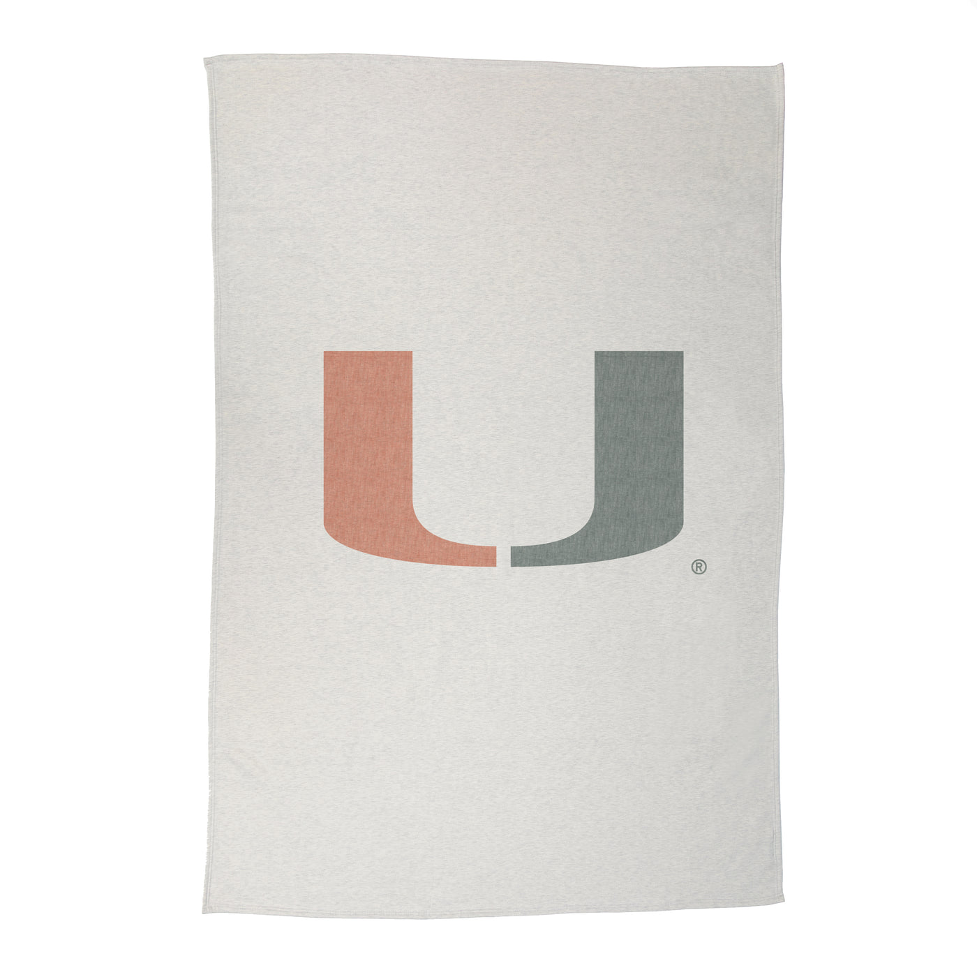 Miami Oversized Logo Sublimated Sweatshirt Blanket