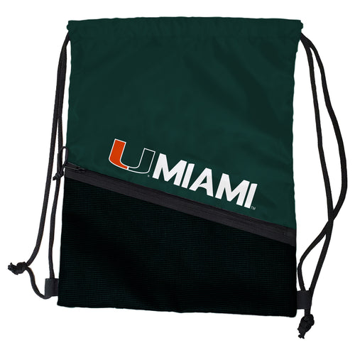 Miami Tilt Backsack bag by Logo Brands, featuring adjustable straps and a spacious main compartment, in a stylish design.