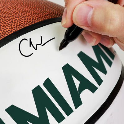 Miami Official-Size Autograph Basketball