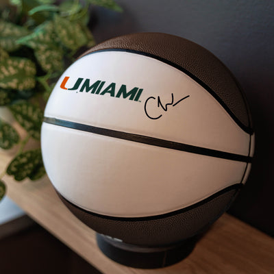 Miami Official-Size Autograph Basketball