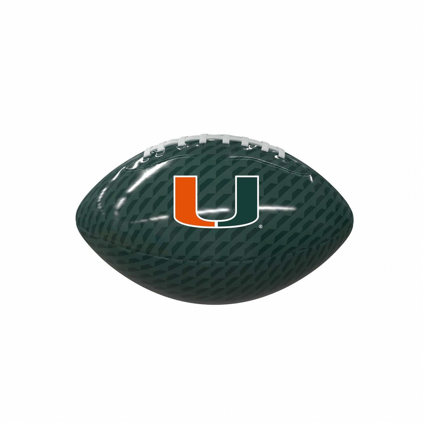 Miami Carbon Fiber Mini Size Glossy Football