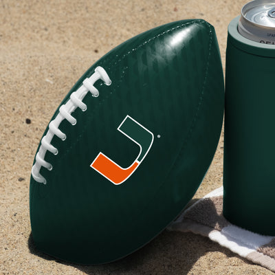 Miami Carbon Fiber Mini Size Glossy Football