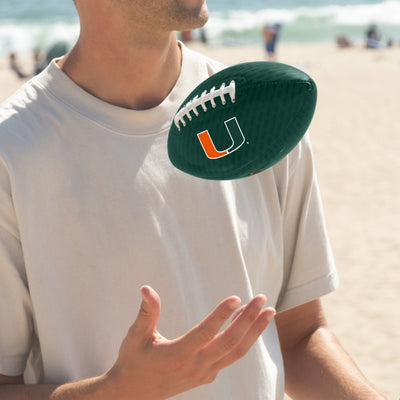 Miami Carbon Fiber Mini Size Glossy Football