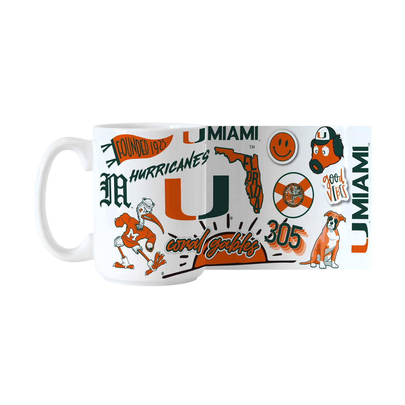 Miami 15oz Native Sublimated Mug