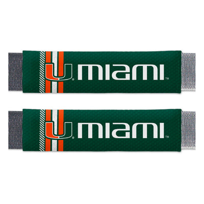 University of Miami Rally Seatbelt Pad - Pair