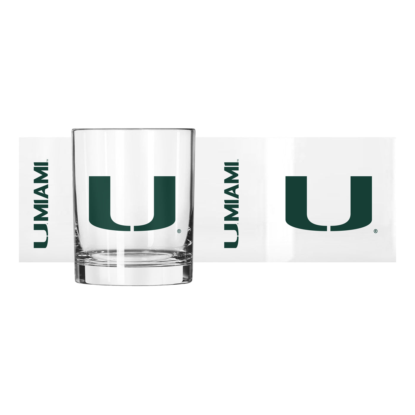 Miami 14oz Gameday Rocks Glass