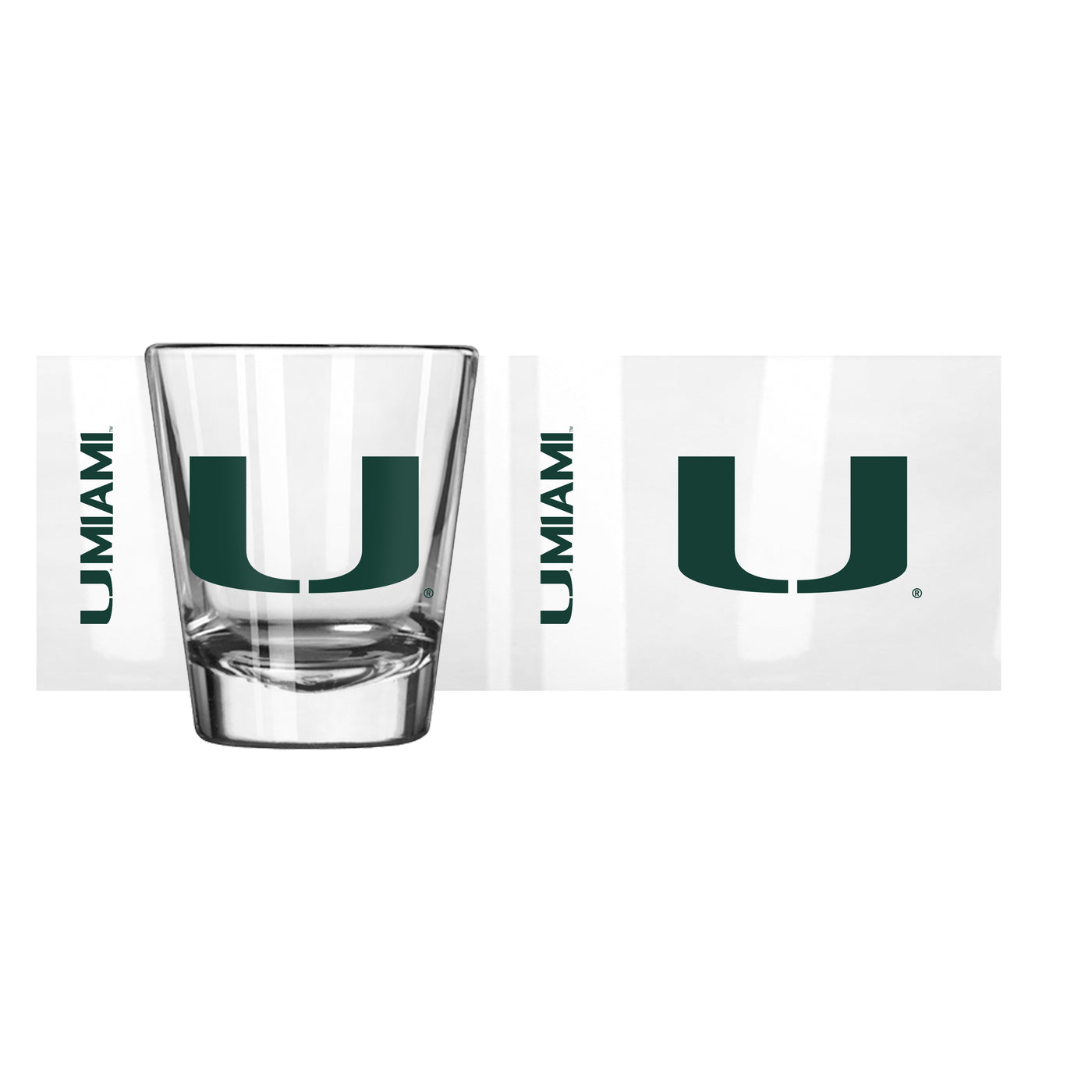 Miami 2oz Gameday Shot Glass - Logo Brands