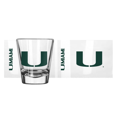 Miami 2oz Gameday Shot Glass - Logo Brands