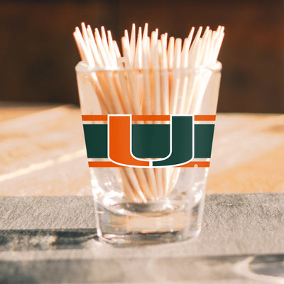 Miami 2oz Stripe Shot Glass