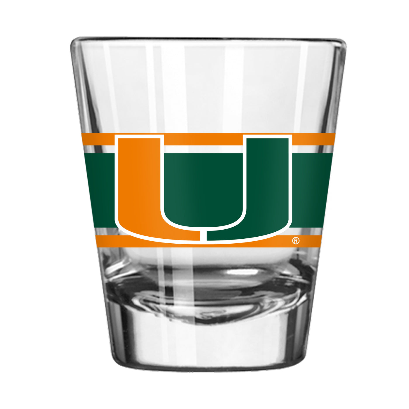 Miami 2oz Stripe Shot Glass