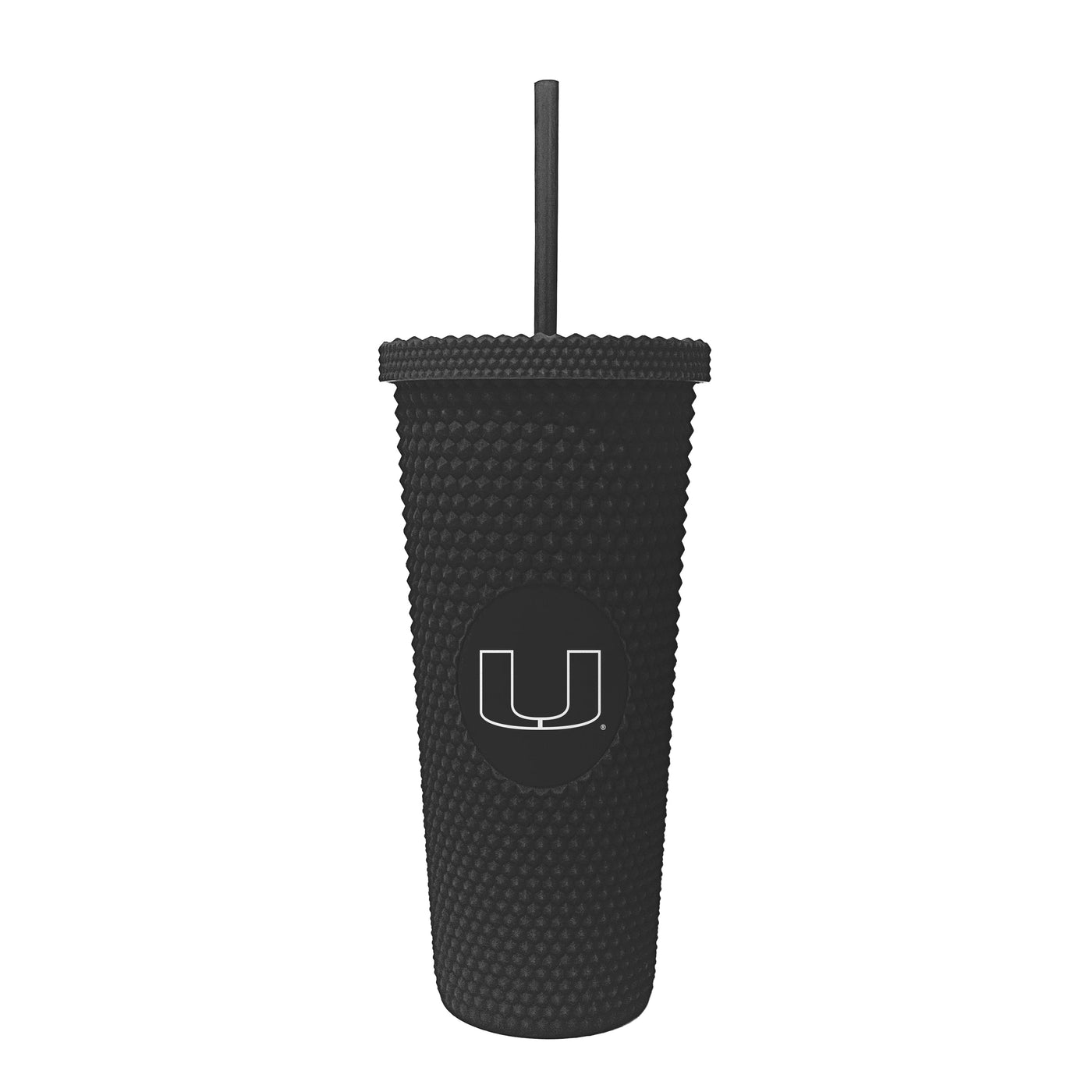 Miami Black 24oz Studded Tumbler