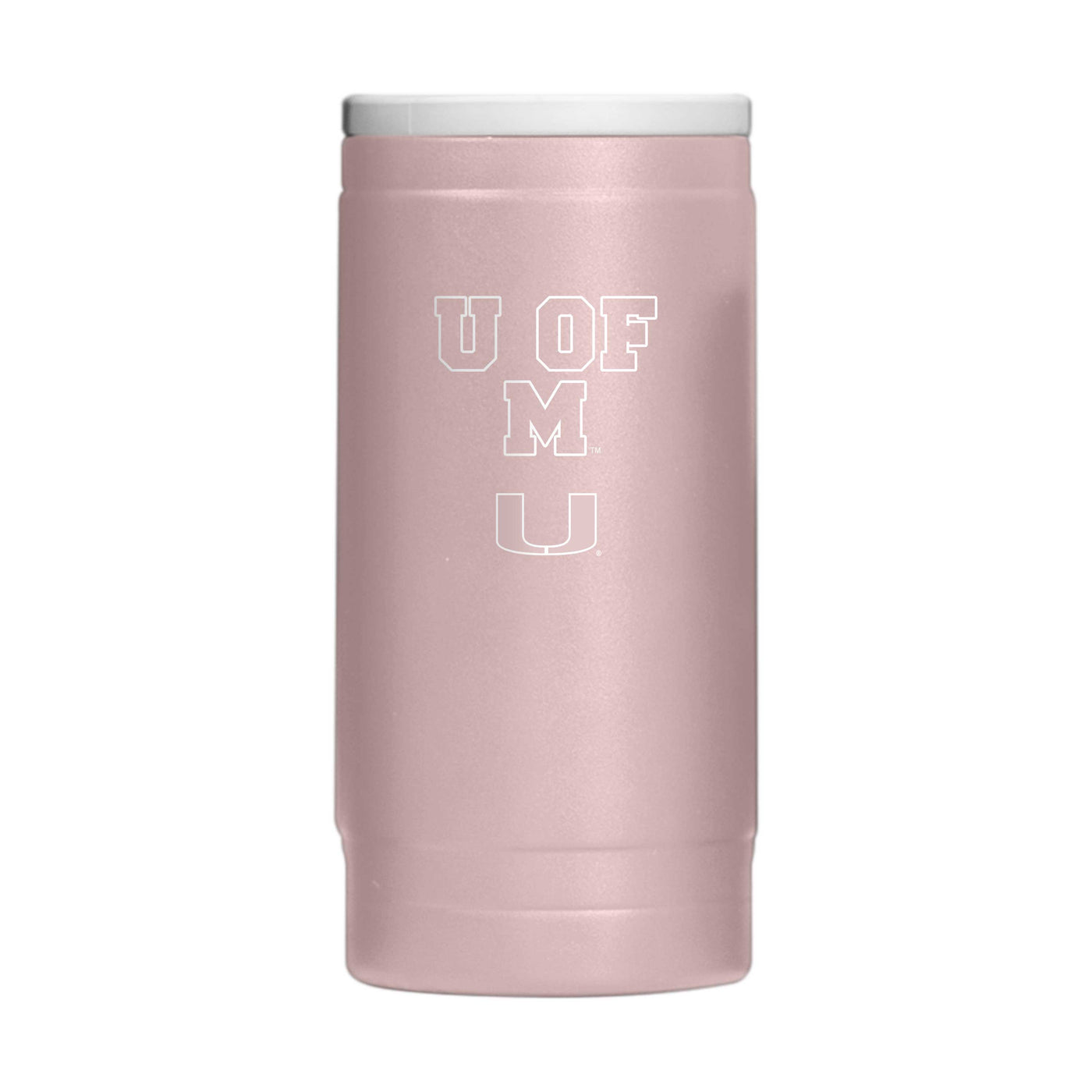 Miami  Stencil Powder Coat Slim Can Coolie