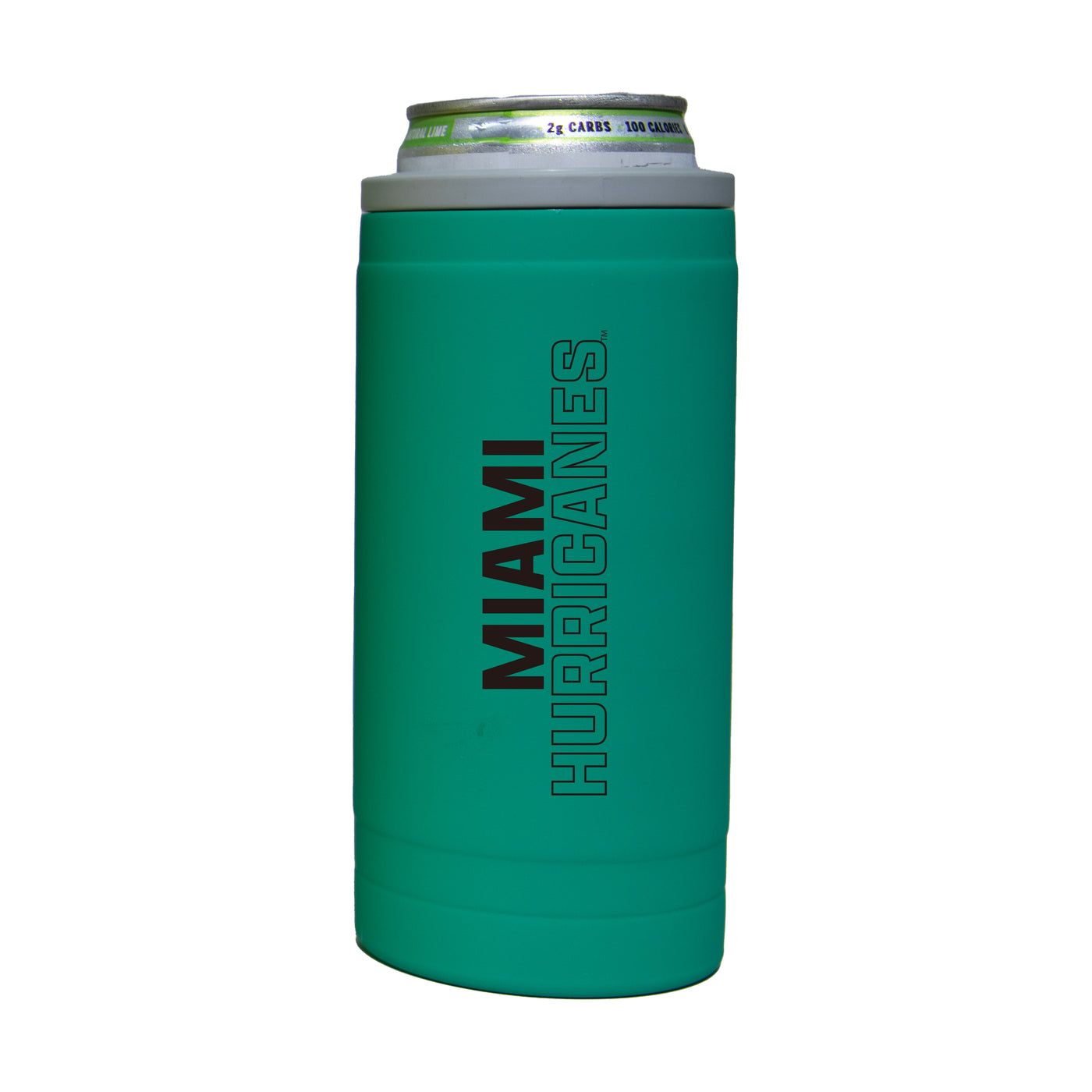 Miami 12oz Optic Stacked Soft Touch Slim Coolie