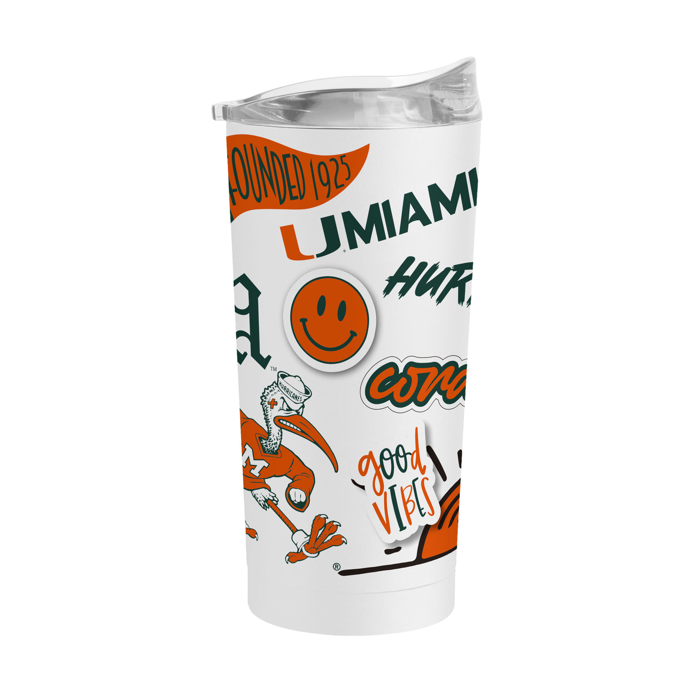 Miami 20oz Native Powder Coat Tumbler - Logo Brands